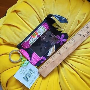 Vera Bradley Zip ID Case Pirouette Pink